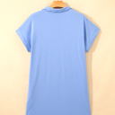  Zaylee Hem Pullover Mini PLUS Dress