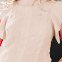  Zaylee Ruffled Short Sleeve Sweater