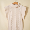  Zaylee Ruffled Short Sleeve Sweater