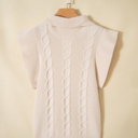  Zaylee Ruffled Short Sleeve Sweater