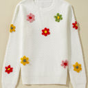  Zayleigh Textured Knit Sweater