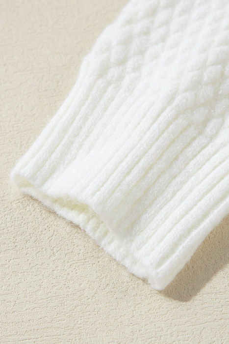 Zayleigh Textured Knit Sweater