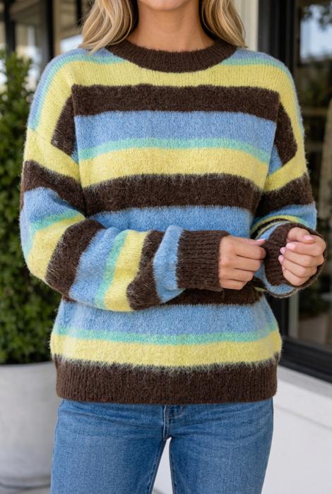 Zionne Knit Casual Shift Sweater