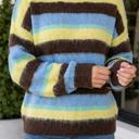  Zionne Knit Casual Shift Sweater