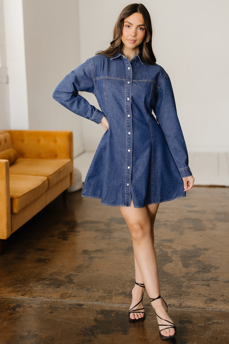 Zoe Flared Mini Dress
