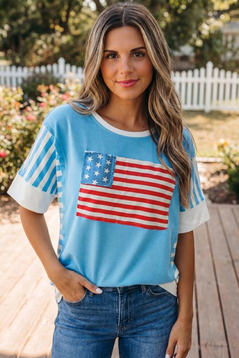 Zoe July 4th T Shirt