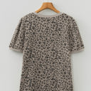 Zoya Print Short Sleeve Top