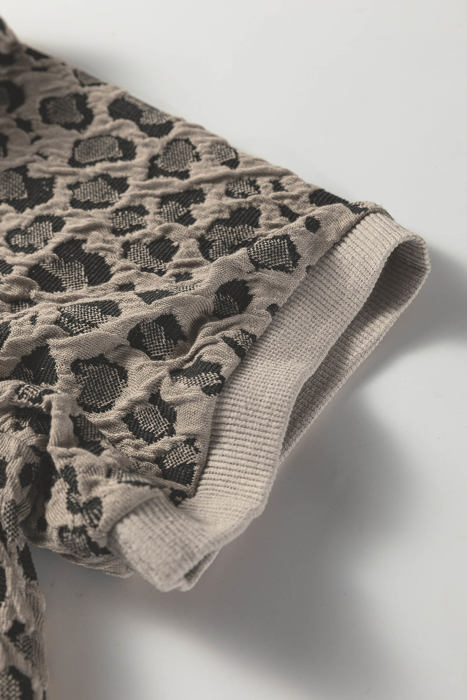 Zoya Print Short Sleeve Top