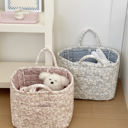  Corduroy Floral Storage Tote