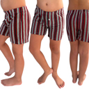 M 12 Pack: Assorted Boy's Multi-Item Pack Of Cotton Striped Print Boxer Shorts