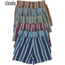 L 6 Pack: Assorted Boy's Multi-Item Pack Of Cotton Striped Print Boxer Shorts