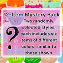 S 12 Pack: Randomly Assorted Girls' Pack of 6 Random Assorted Print Cotton Bikini Panties