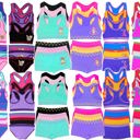 12 Piece: Racerback Top & Matching Bottom L Girl's 12 Piece set of 6 Matching Racerback or Cami Tops and Bottoms