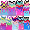 M 12 Pack: Racerback Bras Girls' Multi-Item Pack of Random Print Racerback or Cami Training Bras Tops