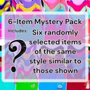 S 6 Pack: Racerback Bras Girls' Multi-Item Pack of Random Print Racerback or Cami Training Bras Tops