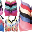 32 A-Cup Women's Pack of 6 Randomly Selected Style Bras With Underwire Sizes 30A-40DD