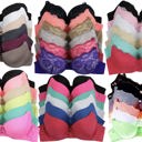 36 C-Cup Women's Pack of 6 Randomly Selected Style Bras With Underwire Sizes 30A-40DD