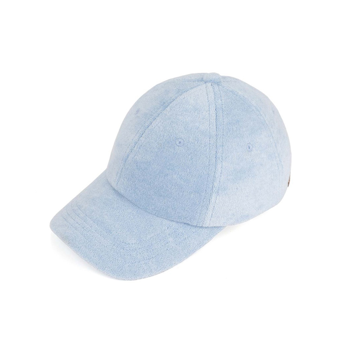CC Terry Cloth Women Baseball Trucker Cap Low Ponytail Hat