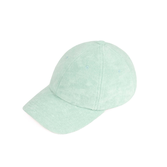 CC Terry Cloth Women Baseball Trucker Cap Low Ponytail Hat