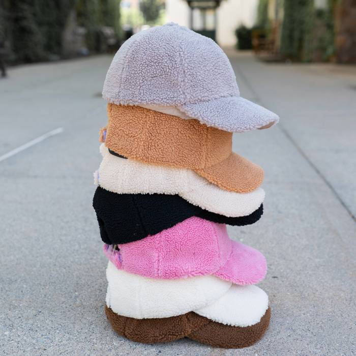 C.C� Cozy Adjustable Sherpa Cap