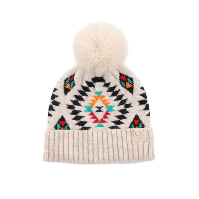 C.C® Beanie Baby & Kids Size Southwestern Print Accessories Hats