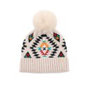 Black | Ages 1-5 C.C® Beanie Baby & Kids Size Southwestern Print Accessories Hats