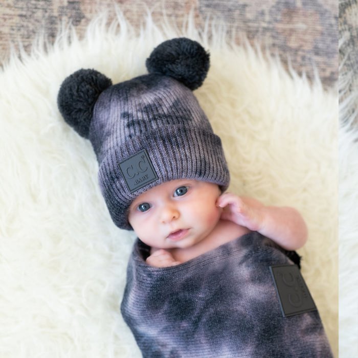 C.C® Beanie Baby Pom Tie-Dye Unisex Hats