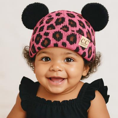 C.C® Baby Beanie Animal Print Winter Hats