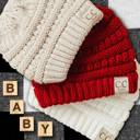 Ivory | Newborn - 12 Month C.C® Beanie Baby Soft Acrylic Hats