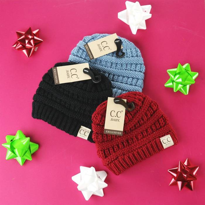 C.C® Beanie Baby Soft Acrylic Hats