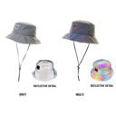  C.C� Waterproof Reflective Bucket Hat