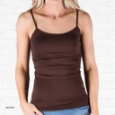 Brown Shirt Size: XL-3XL Basic Layering Cami