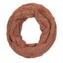 #4 Taupe/Burnt Orange CC Comfy Infinity Scarf | 2-Tone
