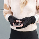 Black C.C® Always Touchscreen Compatible Gloves