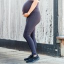Charcoal - Small/Medium (Pant Size 0-8) Maternity Leggings