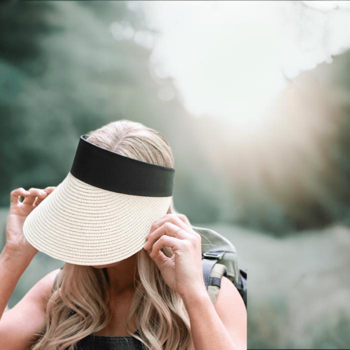 Adventure Rollable Straw Visor