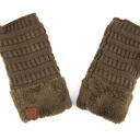 New Olive C.C® Fingerless Gloves