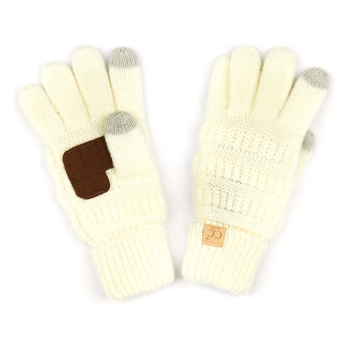 C.C Kids Size Touchscreen Gloves