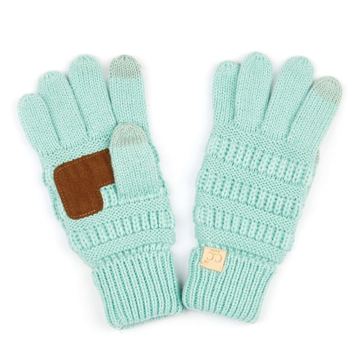 C.C Kids Size Touchscreen Gloves