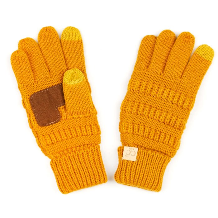 C.C Kids Size Touchscreen Gloves