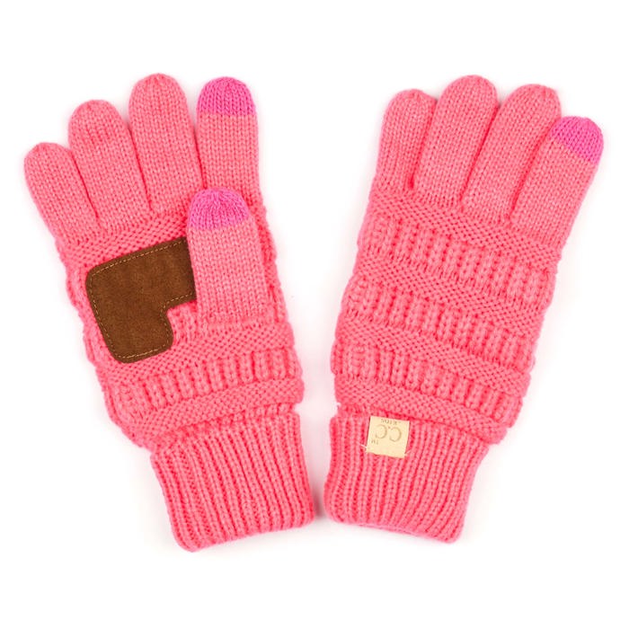 C.C Kids Size Touchscreen Gloves