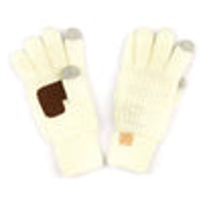 C.C® Gloves Phone Touchscreen Tech Unisex, Adult Junior