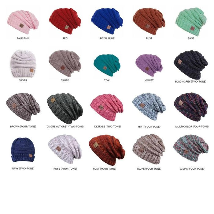 C.C® Slouchy Beanie | Minimalist Knit | Unisex