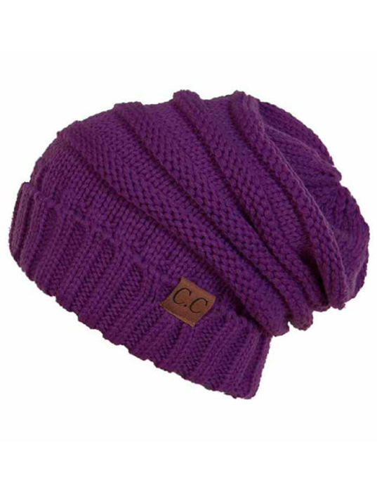 C.C® Slouchy Beanie | Minimalist Knit | Unisex