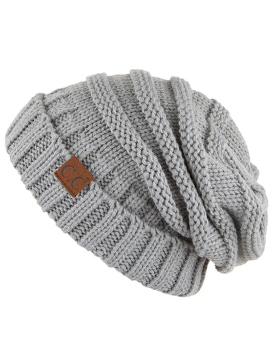 C.C® Slouchy Beanie | Minimalist Knit | Unisex