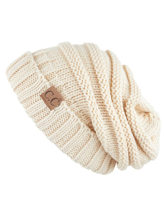 C.C® Slouchy Beanie | Minimalist Knit | Unisex