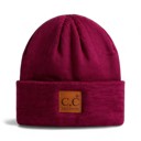 Burgundy C.C® Beanie Unisex Adventure Fashion Hats