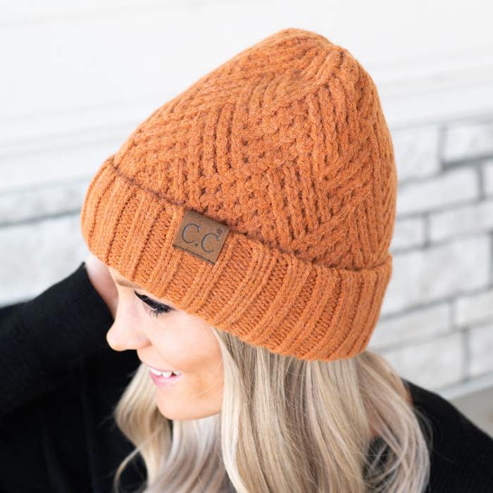 C.C® Beanie Lined Quality  Wool Hats