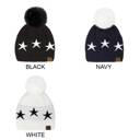  C.C® Beanie Patriotic Plush Pom & Star Hats