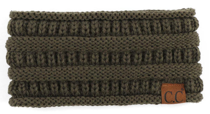 CC Lined Pony Head Band